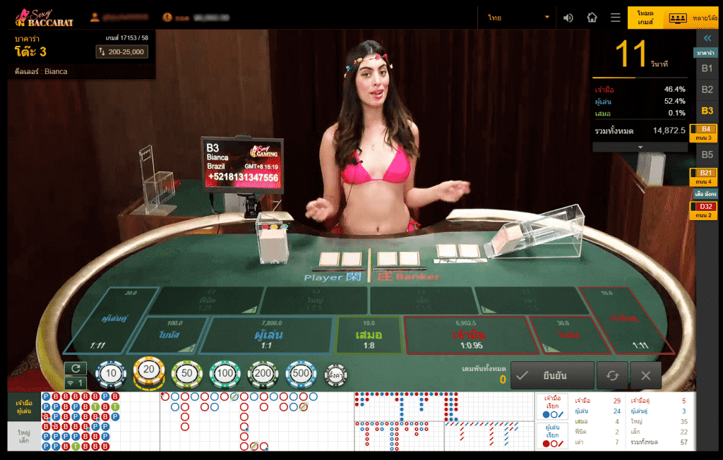 บาคาร่า ออนไลน์ (Baccarat)